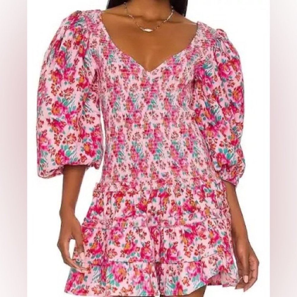 Love the Label Puff Sleeve Mini Dress